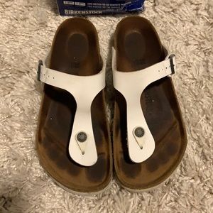 Birkenstock Gizeh - Size 38 - White